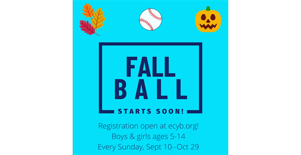 Fall Ball Registration is open!
